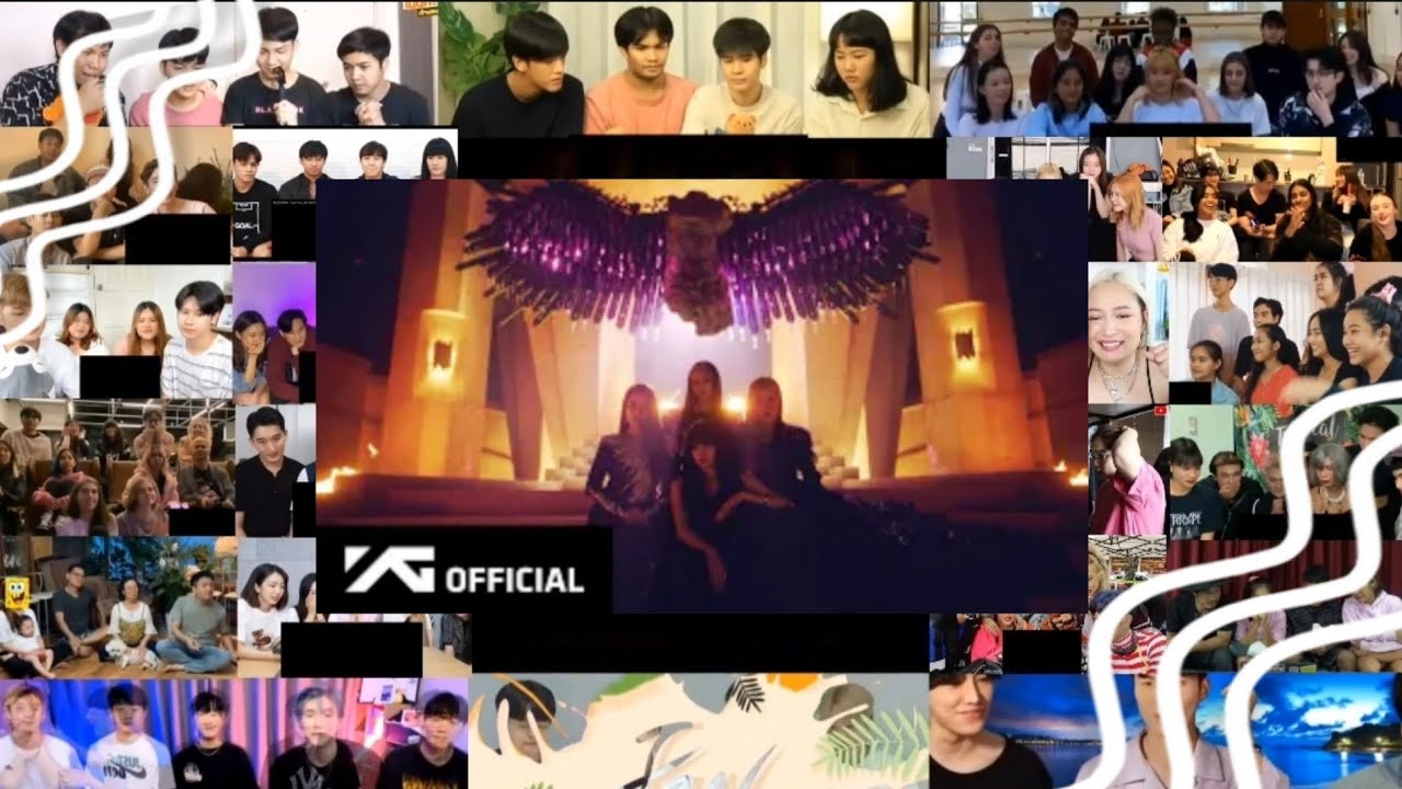 BLACKPINK - 'How You Like That' M/V REACTION MASHUP
