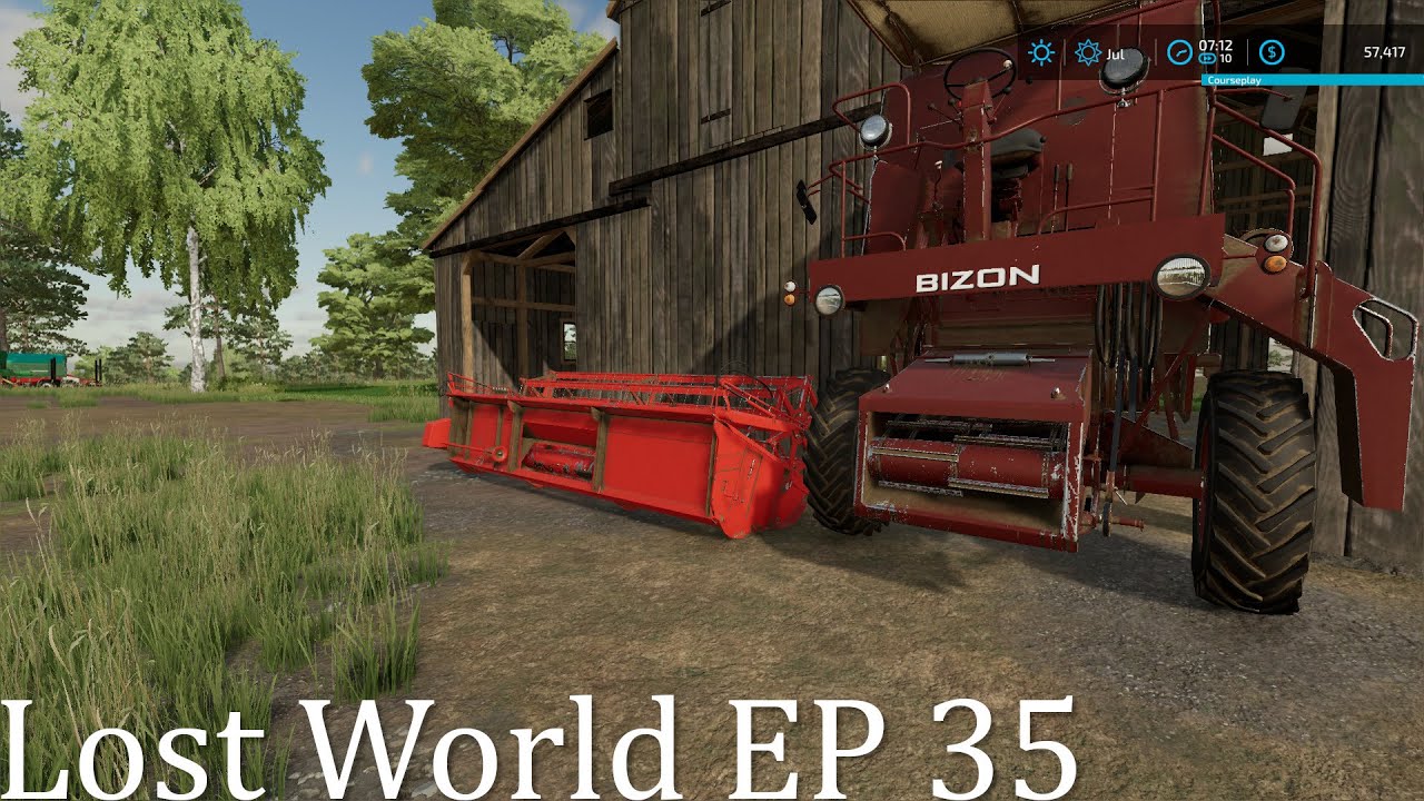 FS22 Lost World Start From Scratch | EP 35 Last Harvest With the Old Bizon?