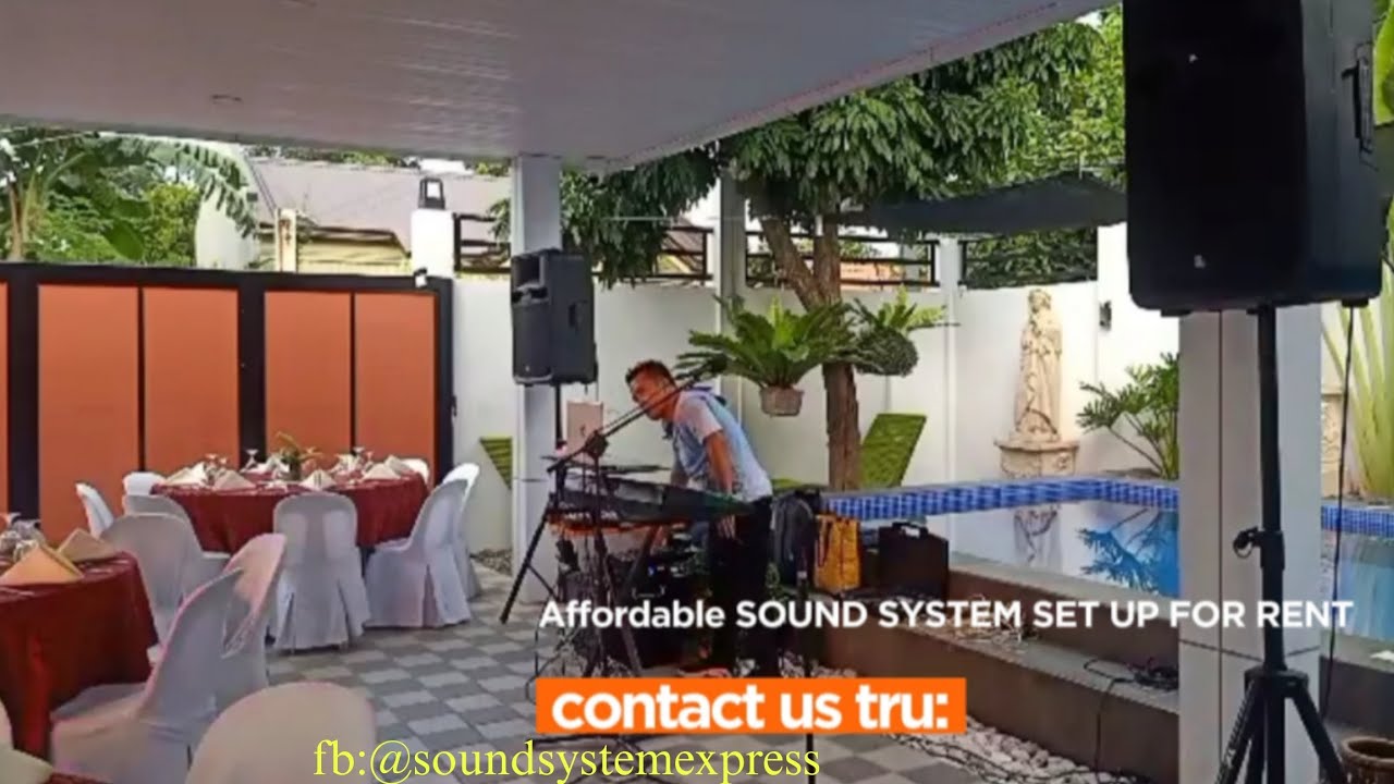 FOR RENT SOUND SYSTEM SET UP WITHIN CEBU BARATO ra kaayo | Mrs. Suzette