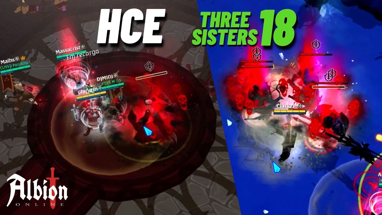 HCE | Three Sisters 18 - BigPulls | Tank 1830IP | Albion Online
