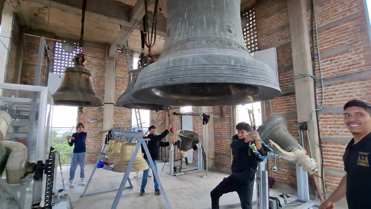 Repique de campanas Parroquia San Miguel Arcángel Tlaquepaque #viralvideo #campana #guadalajara
