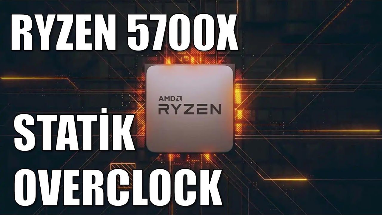 RYZEN 5700X ile Statik (Manuel) Overclock Nasıl Yapılır?