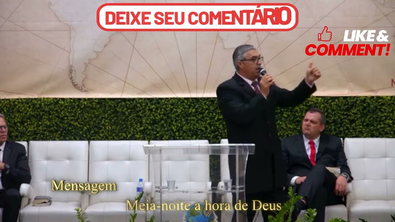 Pr. Dorival de Almeida, Mensagem: Meia-noite a hora de Deus
