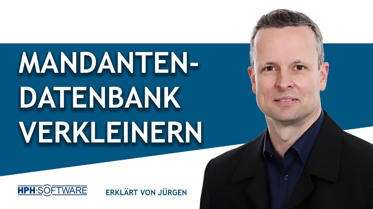 Sage 50 - Mandantendatenbank verkleinern