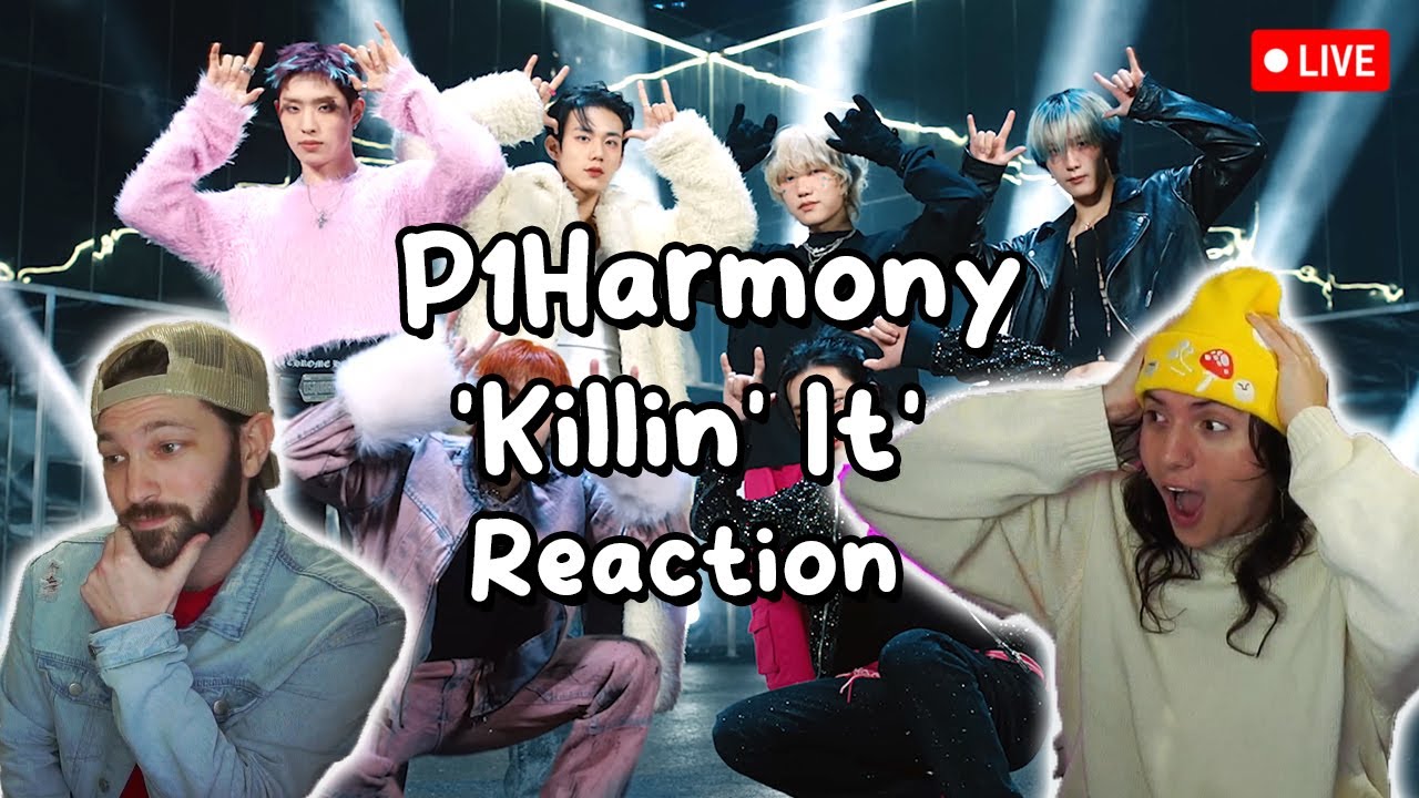 P1Harmony Reaction - P1Harmony (피원하모니) - '때깔 (Killin' It)' MV & Dance Practice Mirrored