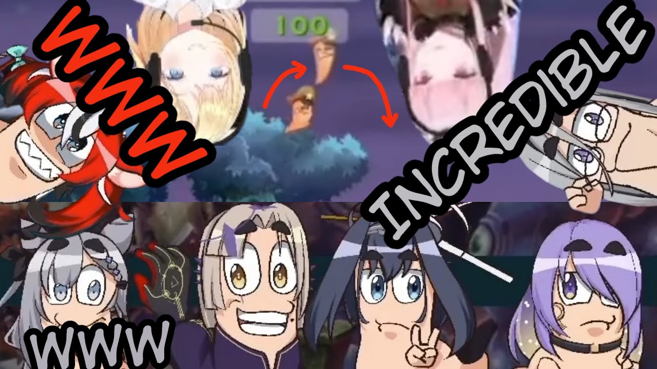 Magni Tries To Show Off But Fails | Worms W.M.D | Holostars EN x Hololive EN & ID
