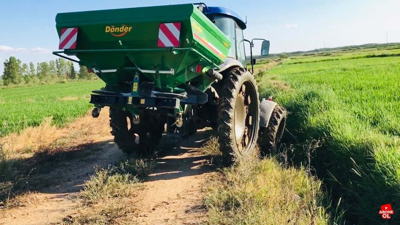 KANALA DÜŞTÜK - ÇELTİKLERE GÜBRE ATIYORUZ - DÖNDER GÜBRE KOVASI MUHTEŞEM | NEW HOLLAND TD90D