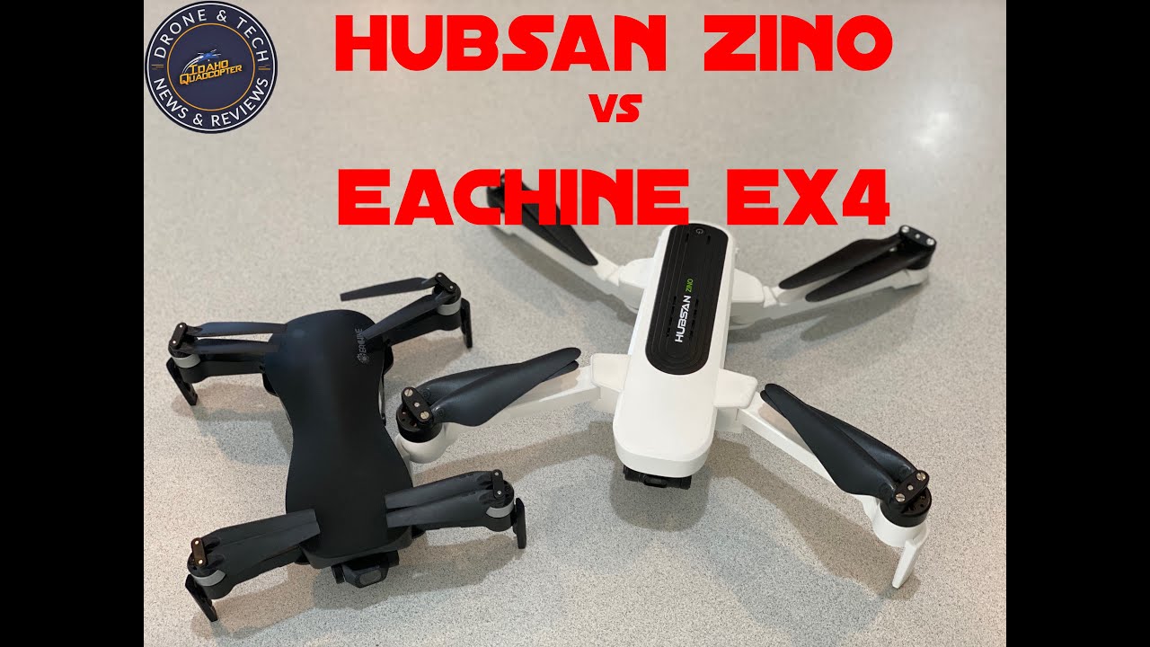 Hubsan Zino vs Eachine EX4 Bargain Drone Comparison
