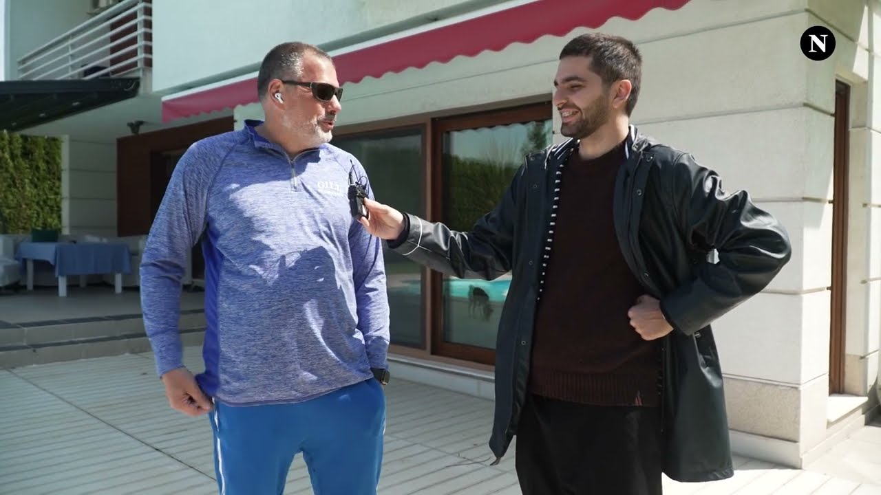 Në lagjen më të pasur në Kosovë: Burim Pacolli takon në rrugë biznesmenin Erolld Belegu