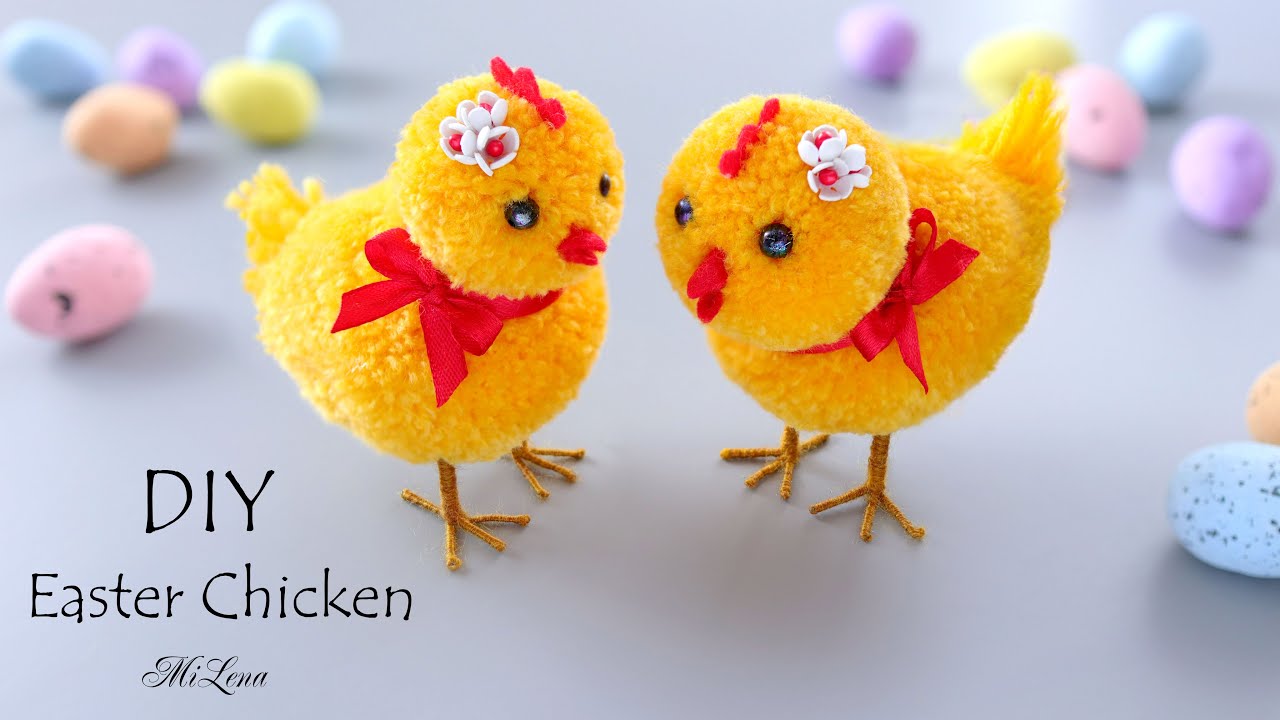 🐣 ЦЫПЛЕНОК СВОИМИ РУКАМИ 🐣 ЦЫПЛЕНОК К ПАСХЕ 🐣