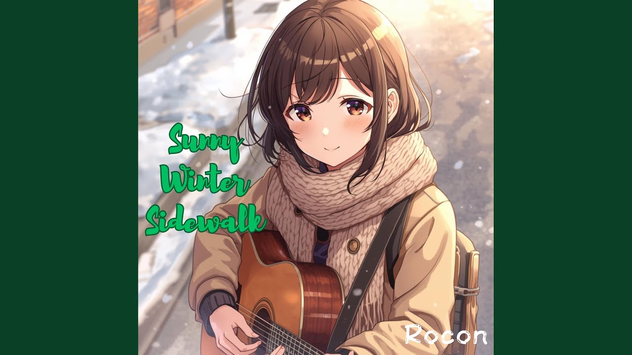 Sunny Winter Sidewalk