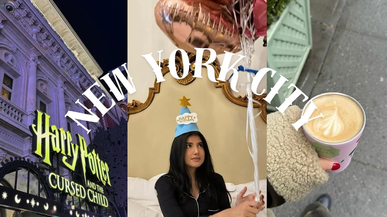 New york travel Diaries 🇺🇸 lشتاء امريكا مع بنوتاتي +ميلادي +شوبينق +برودواي هاري بوتر