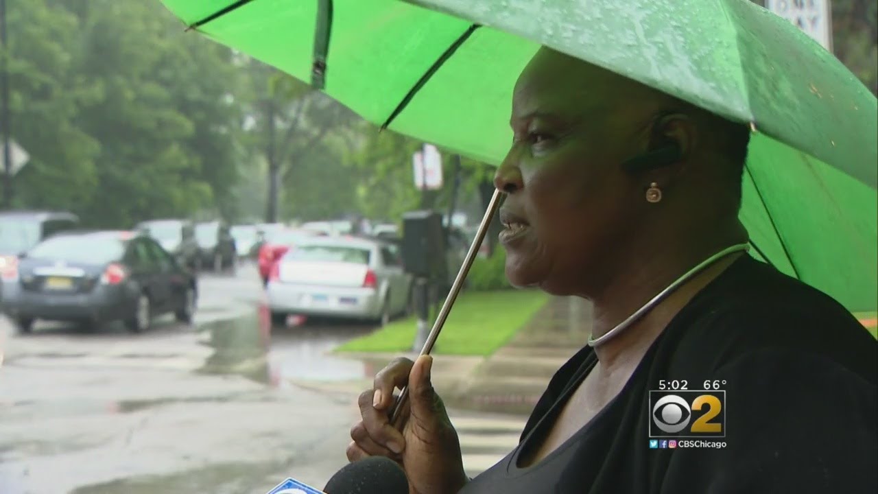 Chicago Hit By Heavy Rain