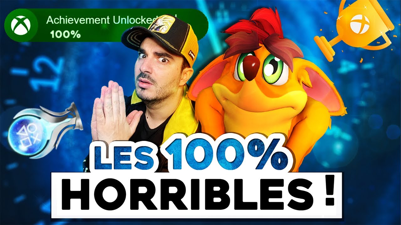 6 jeux HORRIBLES à FINIR À 100% !