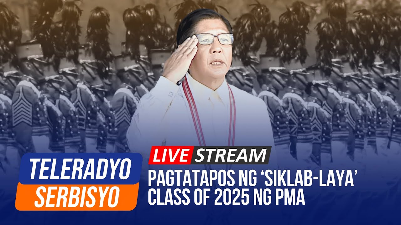 LIVE: President Marcos leads PMA 'Siklab-Laya' Class of 2025 Commencement rites | 17 May 2025