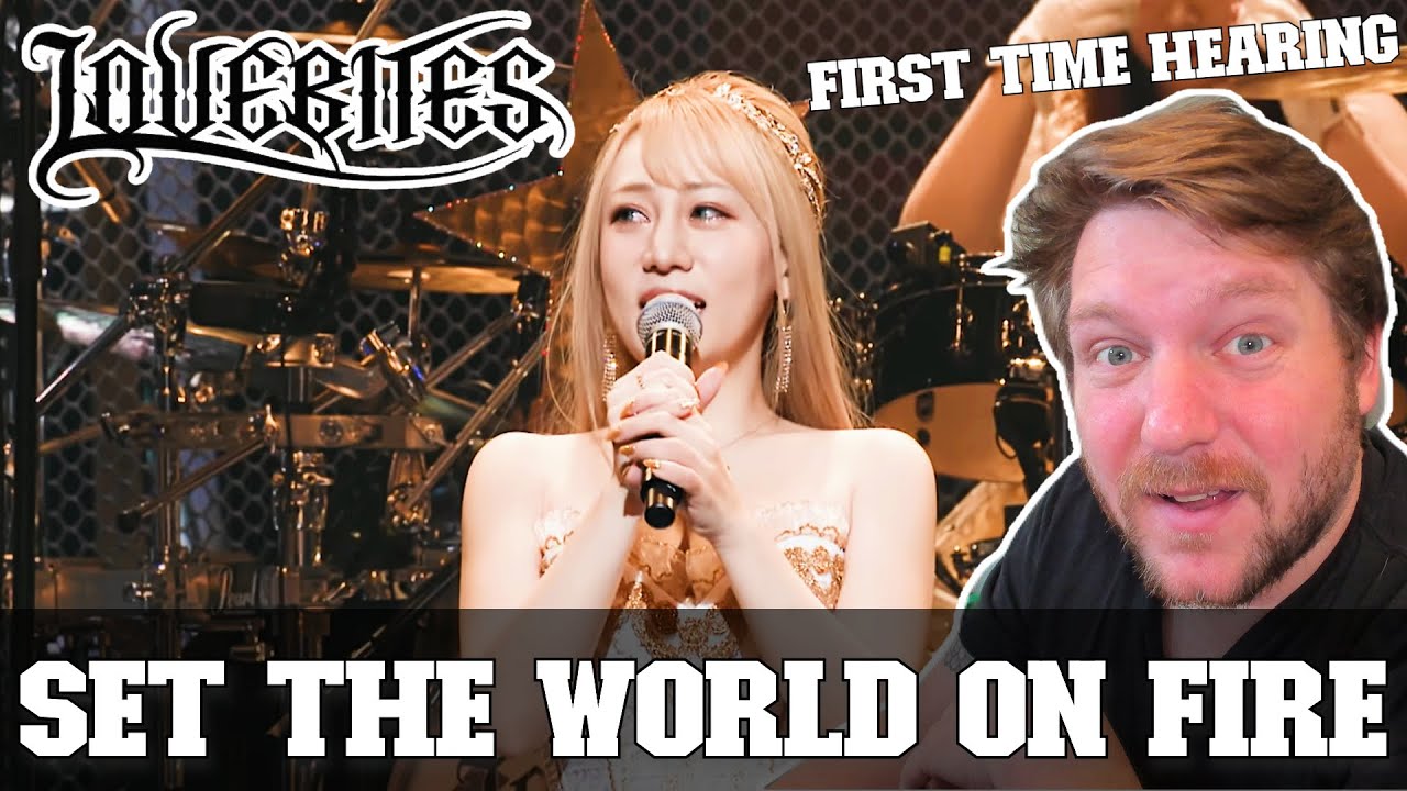 Does Japan make the best music? LOVEBITES / Set The World On Fire Live Reaction