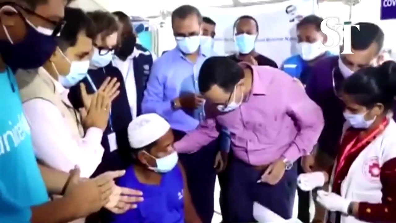 Bangladesh starts Covid-19 vaccine drive for Rohingya