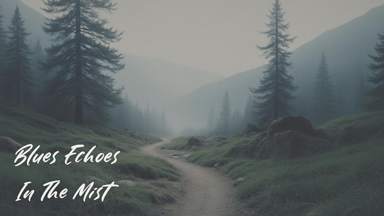 Blues Echoes in the Mist | Slow Blues Instrumental