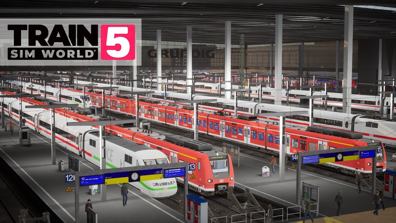München Hbf jetzt endlich VOLL! | Train Sim World 5 #014 | ICE 517 München