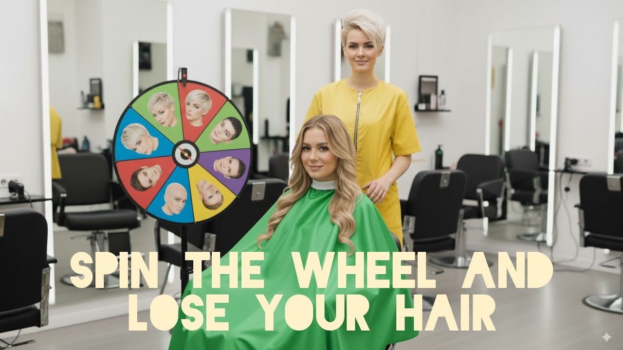 5 Hairdressers, 1 Wheel: Buzzcut or Bald for Charity!”