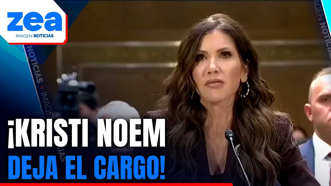 Donald Trump despide a Kristi Noem como secretaria de Seguridad | Noticias con Francisco Zea