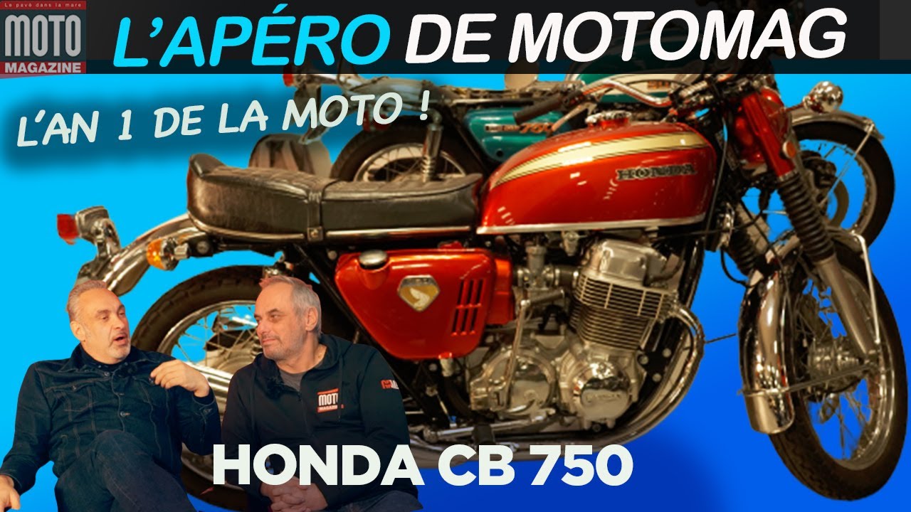 Honda CB 750, l'an 1 de la moto ▶︎ Un Apéro avec Moto Magazine