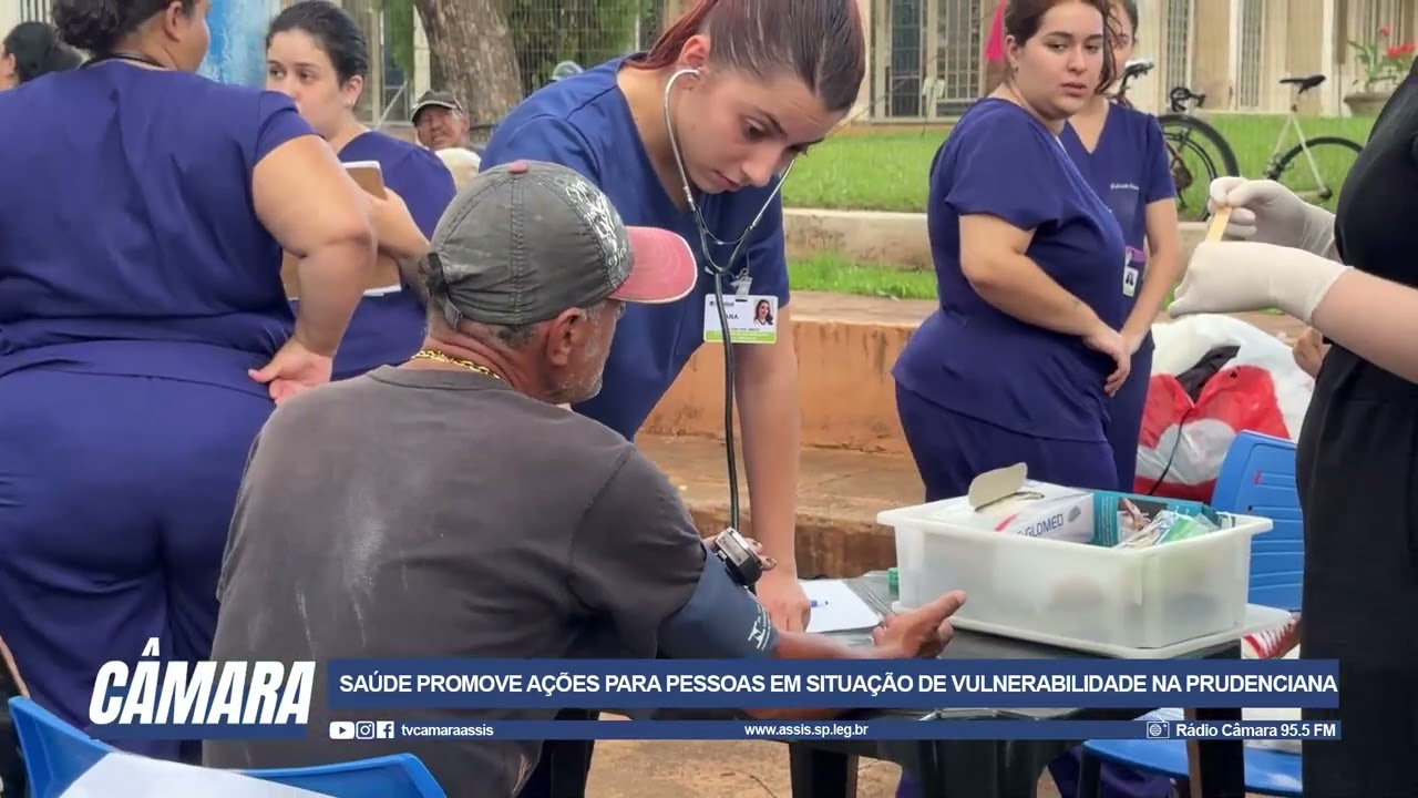 Saúde promove ações para pessoas em situação de vulnerabilidade na Prudenciana