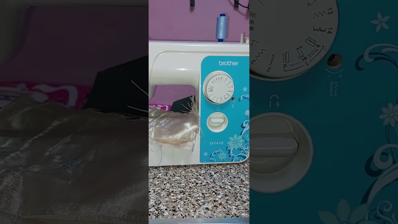 طريقه استخدام ماكينة خياطه برازر  موديل js 1410