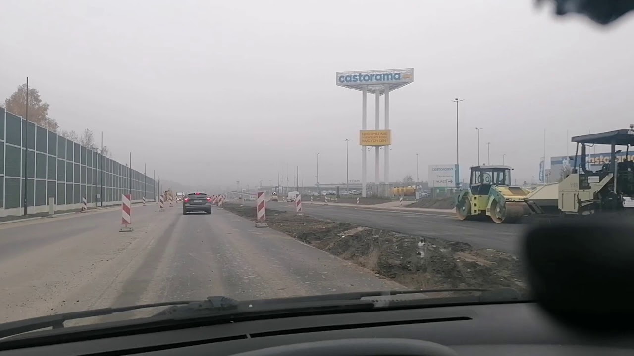 Kolejne zmiany koło Makro w Sosnowcu