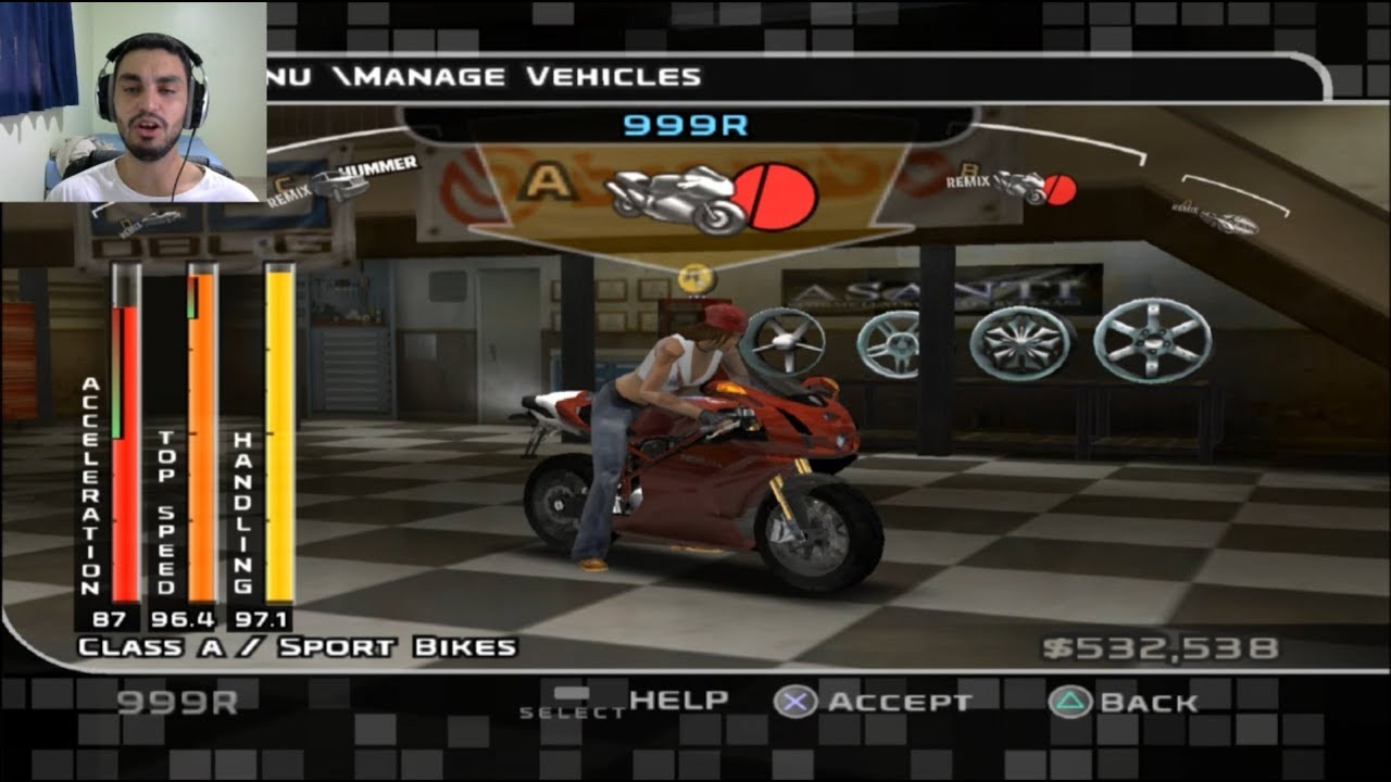 Midnight Club 3 - CLUB RACES DE SPORT BIKE (MUITO RAGE) - 2º Temporada #78