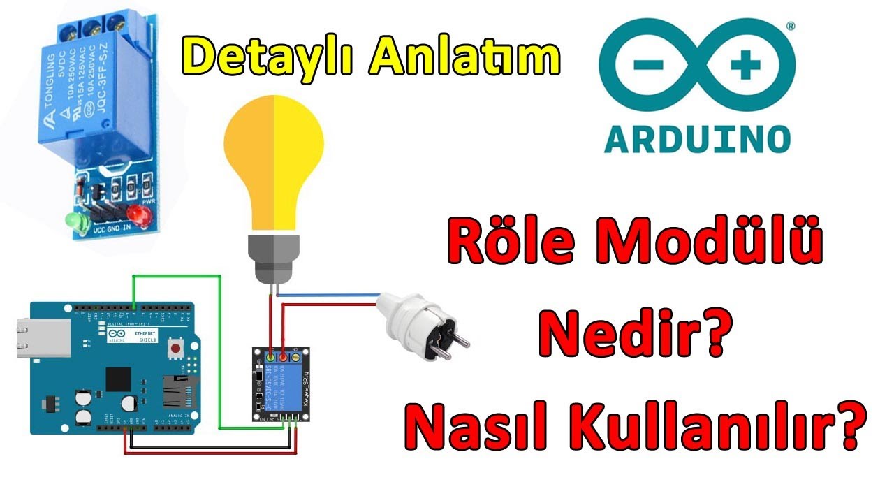 Arduino R&ouml;le Mod&uuml;l&uuml; Kullanımı Mblock 5
