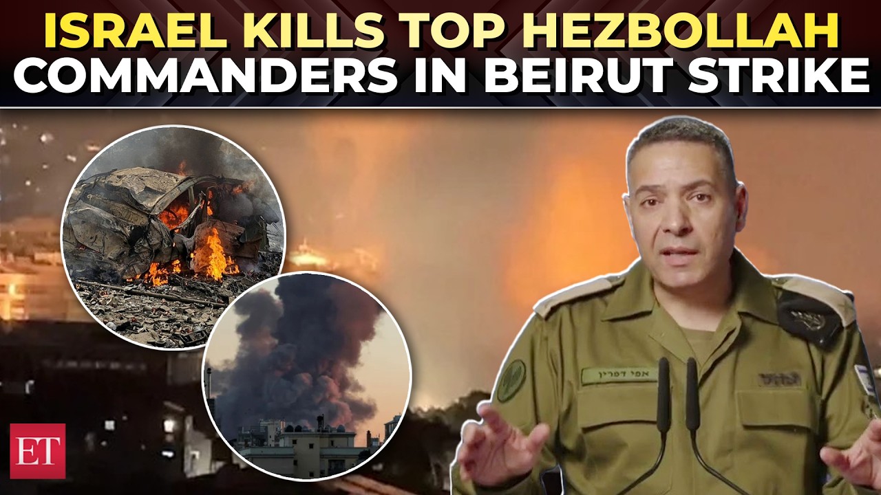IDF escalates war, hits Hezbollah in Lebanon; senior leaders eliminated | Missiles rain over Beirut