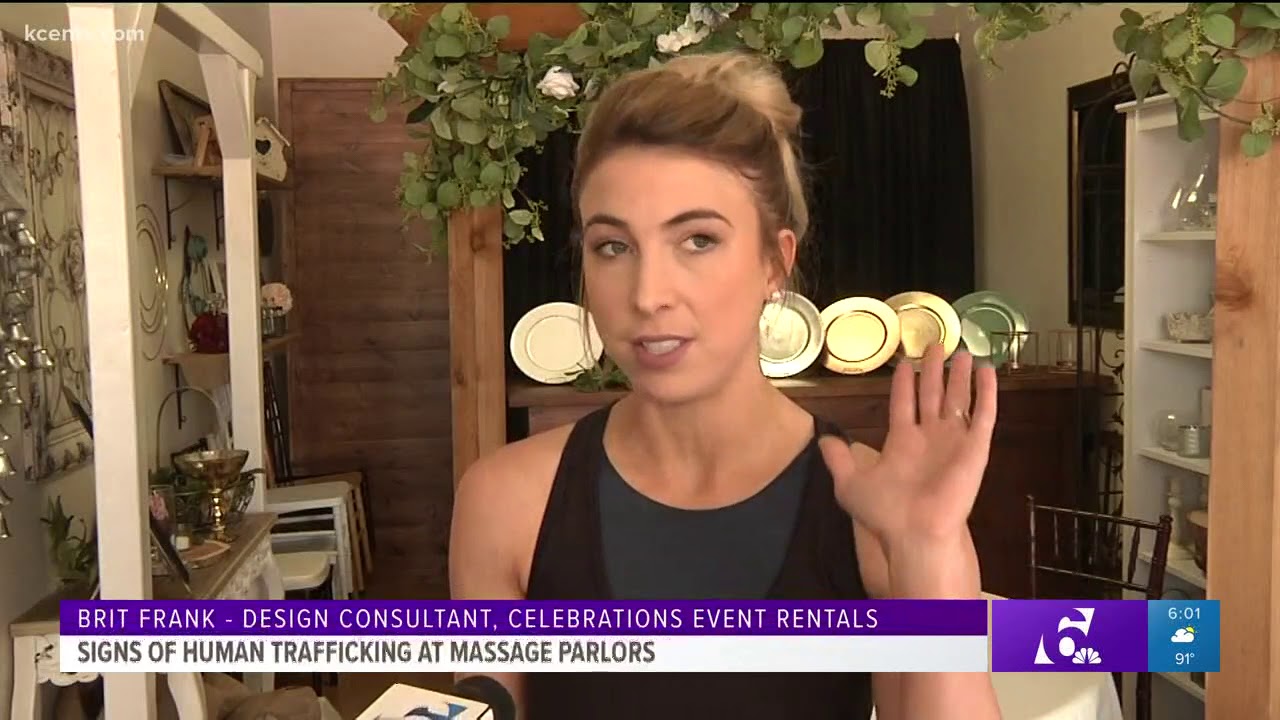 Signs of human trafficking at massage parlors