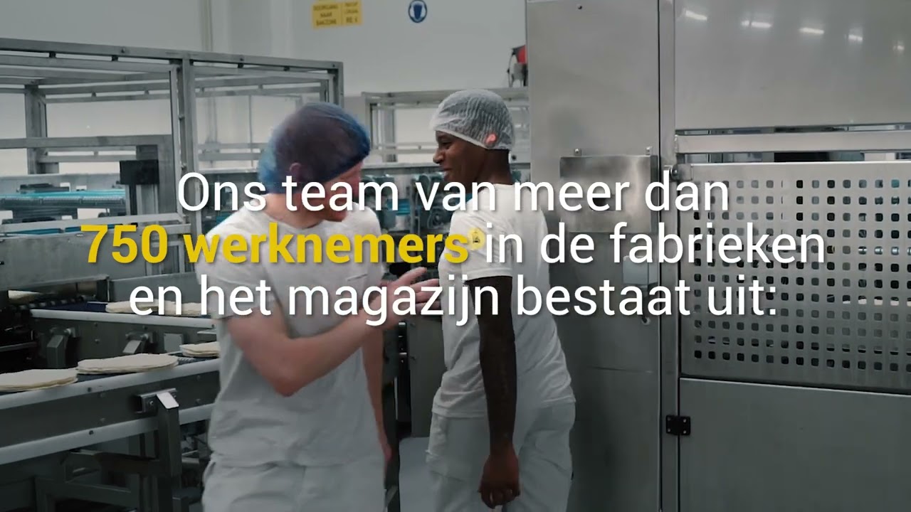 Join us at Paulig's new tortilla factory in Roeselare, Belgium Dutch