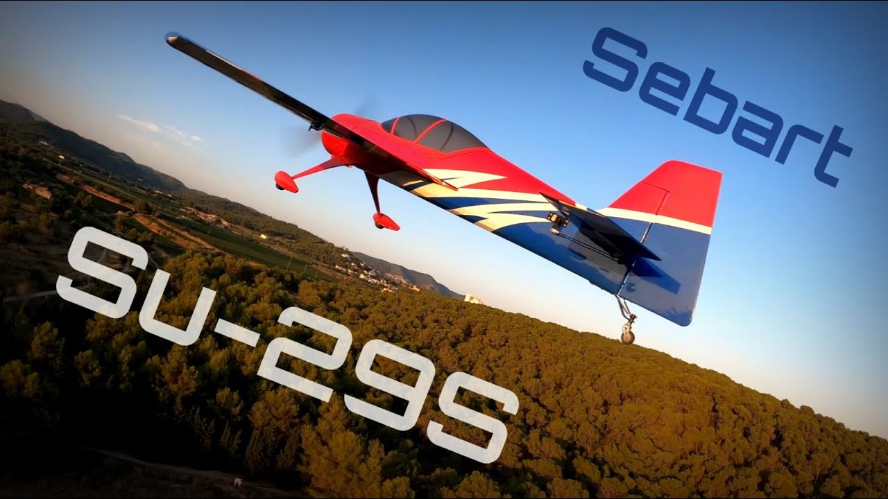 Beautiful Aerial Shots with Sebart Su-29S 50E V2 ✈️ HD 60fps