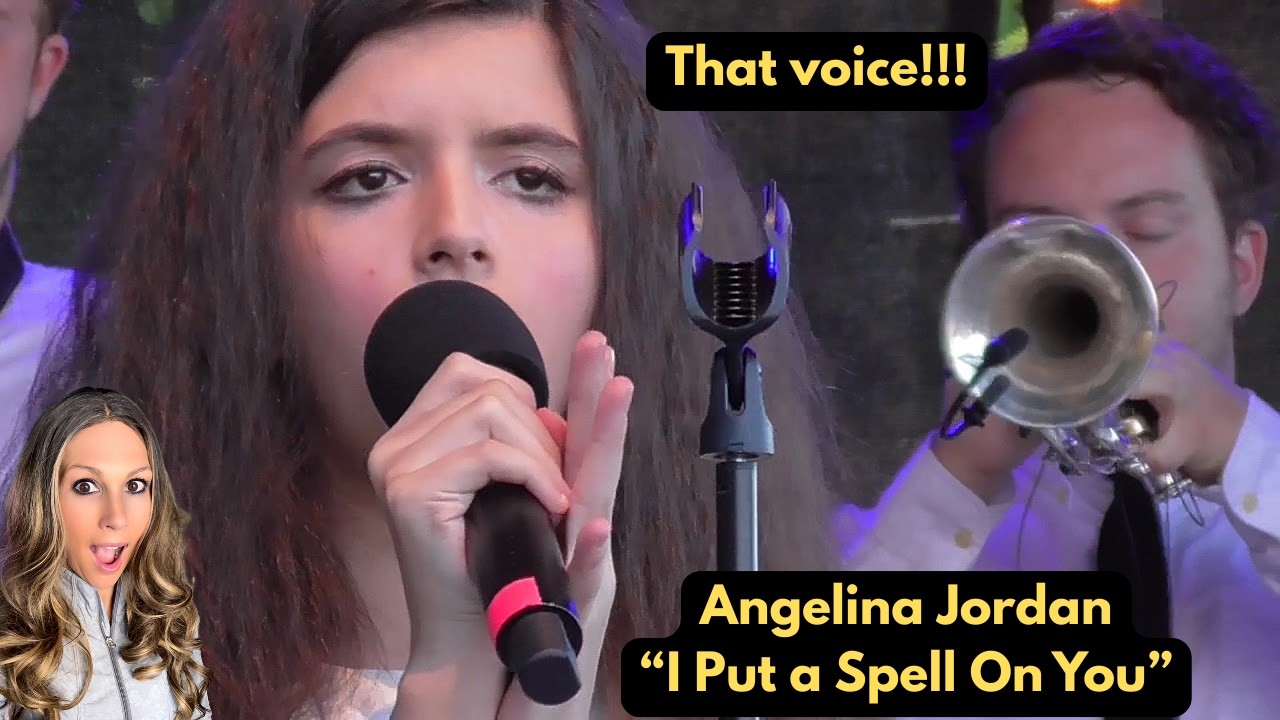 Angelina Jordan - I Put A Spell On You (Jay Hawkins cover) Compilation Video REACTION