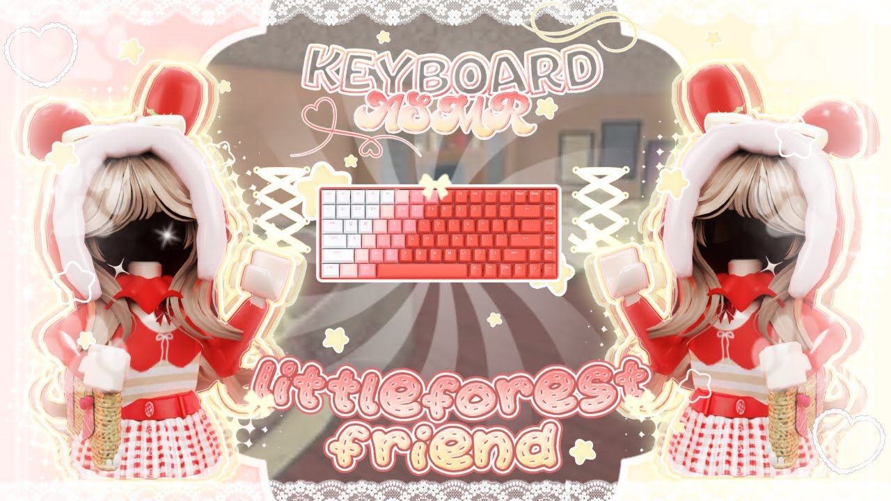˗ˏˋ ꒰ MM2 but it's Keyboard ASMR as LITTLEFORESTFELLOW.ᐟ ꒱ ˎˊ˗  [Roblox Murder Mystery 2]