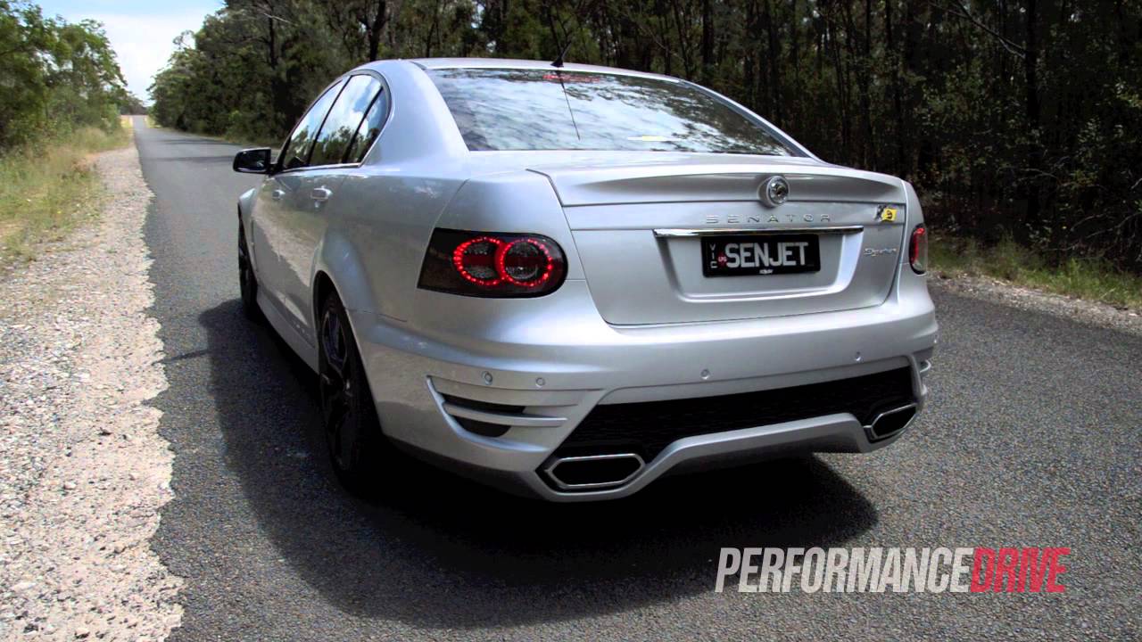 2012 HSV Senator Signature LPI engine sound and 0-100km/h