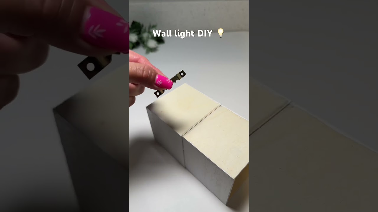 Wall light DIY 💡