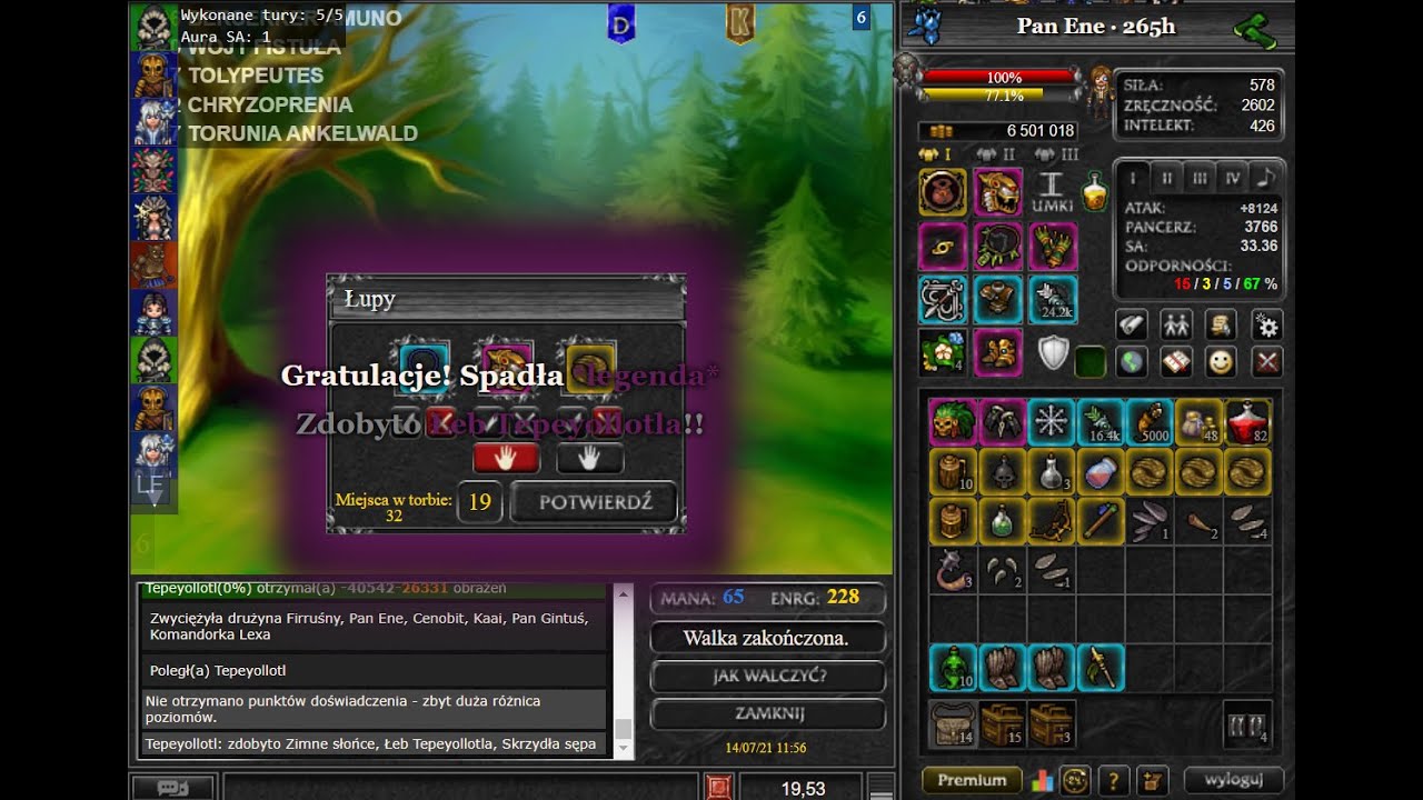 Mix legend Margonem Syberia SnZ KZS SnT GF LB