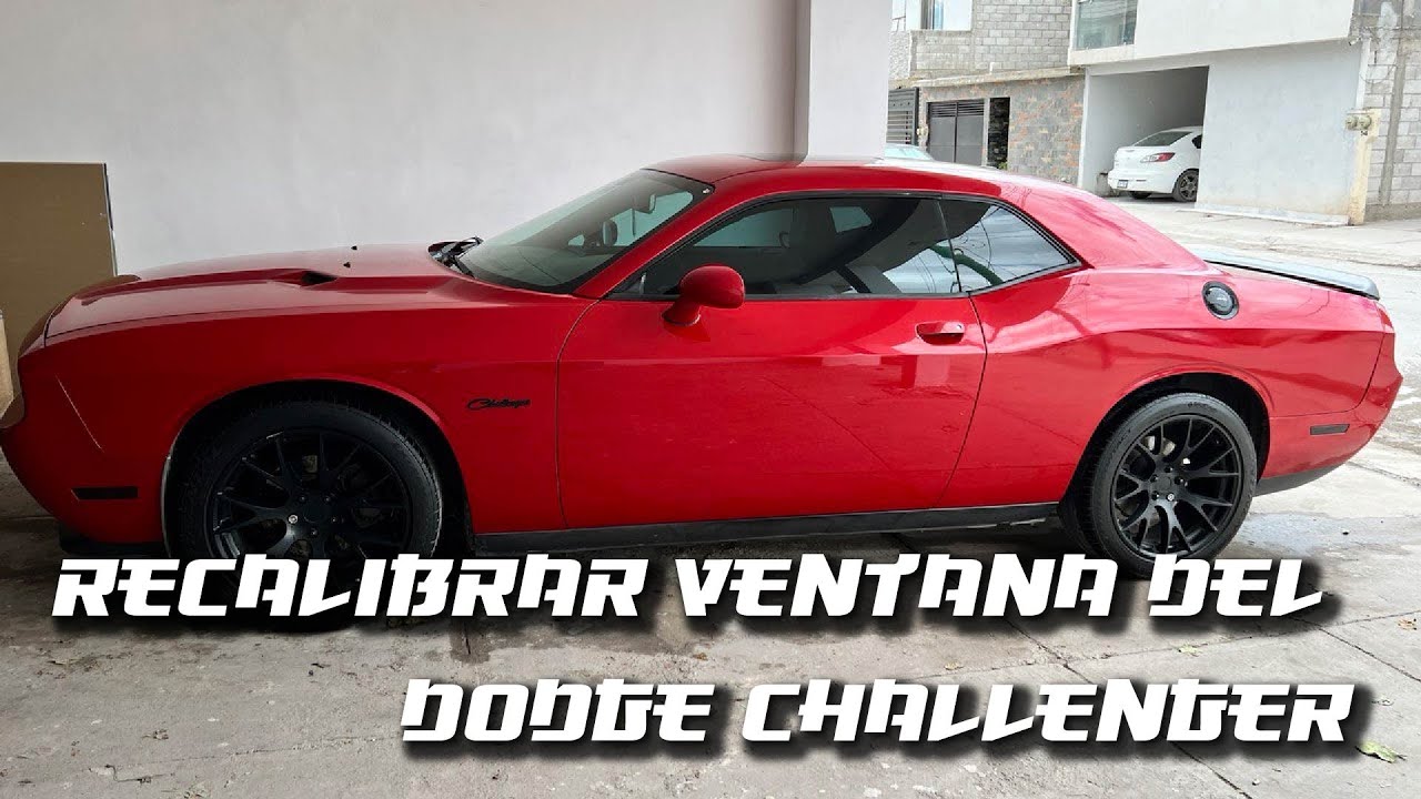 Recalibración de ventana Dodge Challenger | Reptal Rider