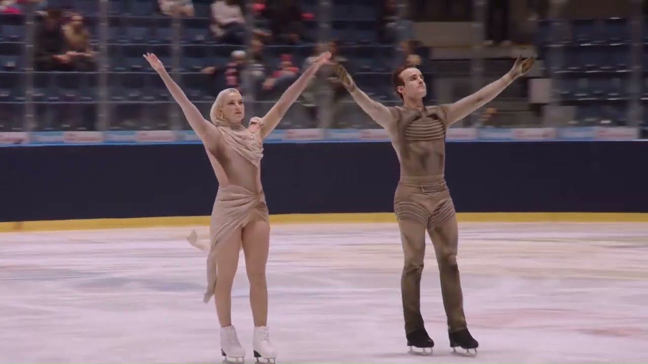 Danza libre de Olivia Smart & Tim Dieck en el Challenger Nepela Memorial 2025