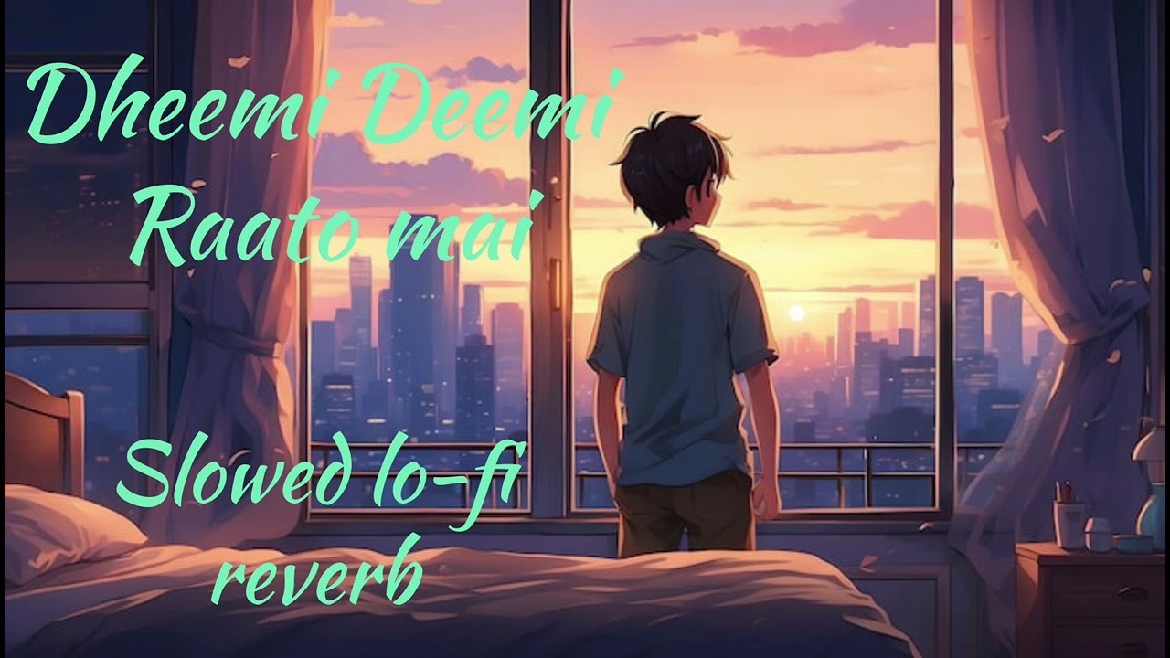 A new Romentic lo-fi slowed reverb music #dheemidheemiraatomai #song #music