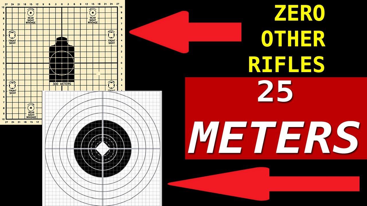 Does the 25 Meter Zero Actually Work? Why Your Rifle Zero Might Be Off!