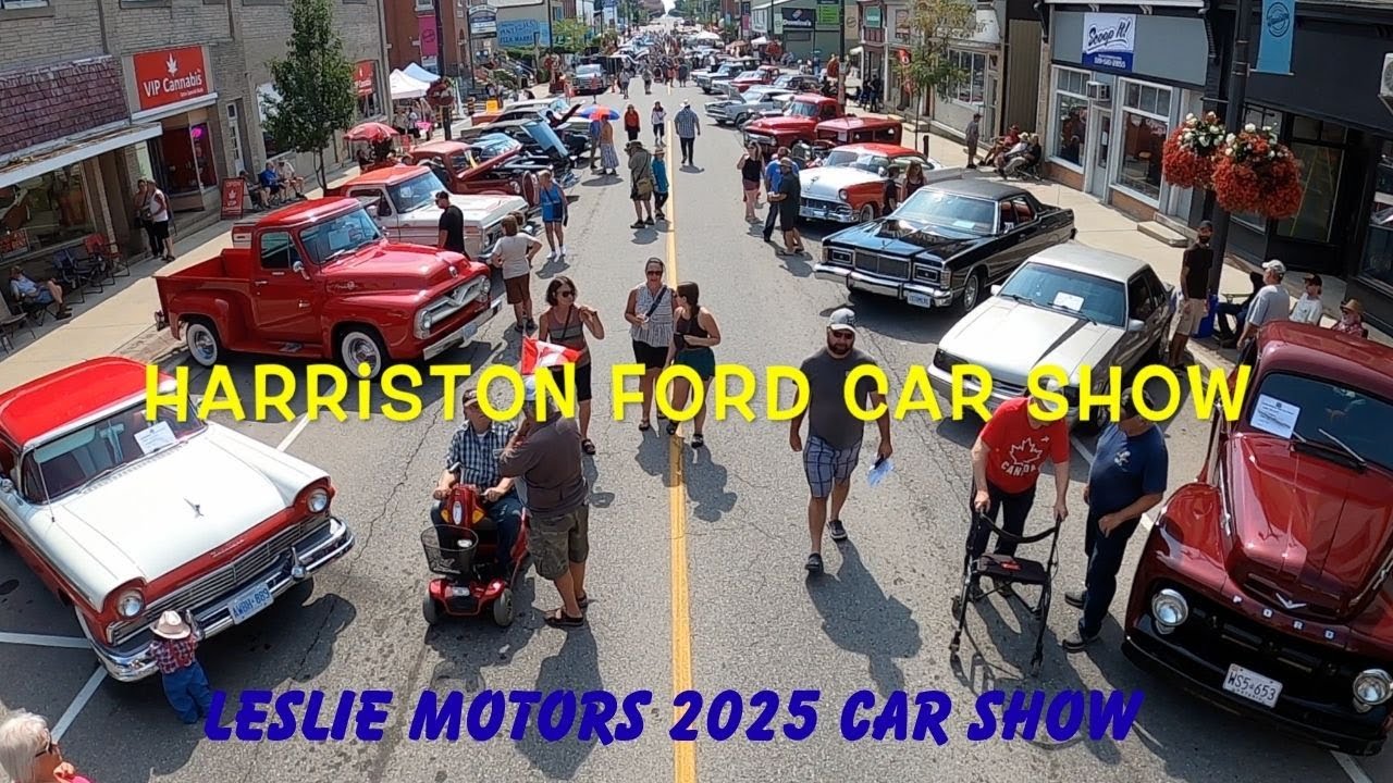 Harriston Ford Car show    HD 1080p