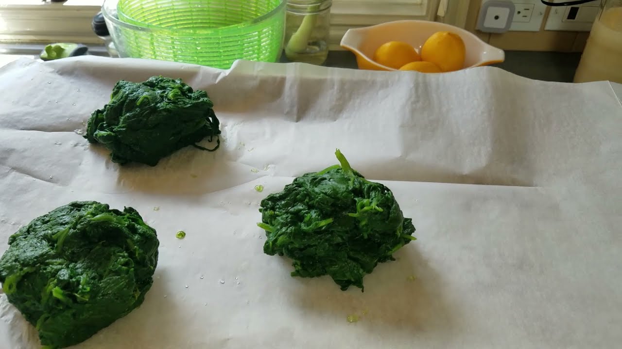 Freezing Spinach To Blanch or Not To Blanch That is the QUESTION