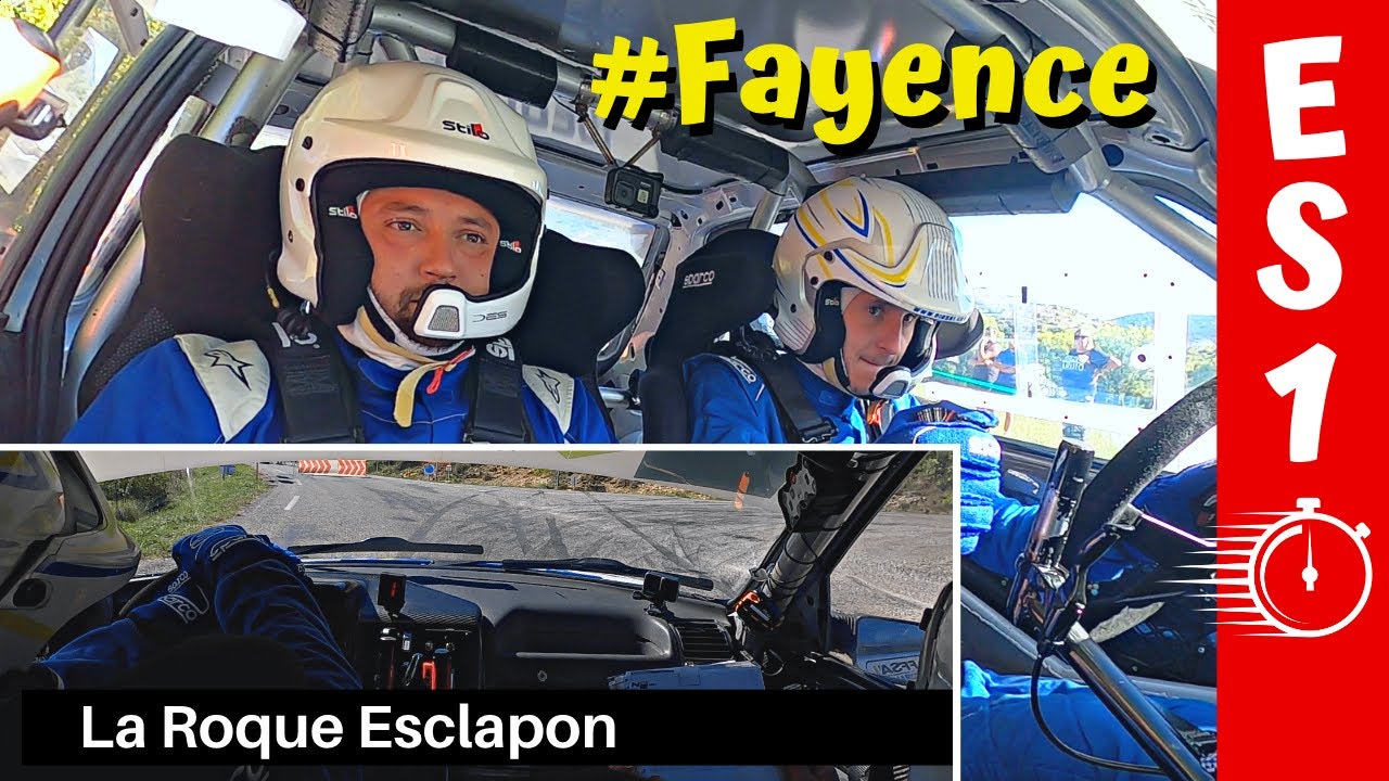 ES1 La Roque Esclapon - #RALLYE FAYENCE RACING 2022