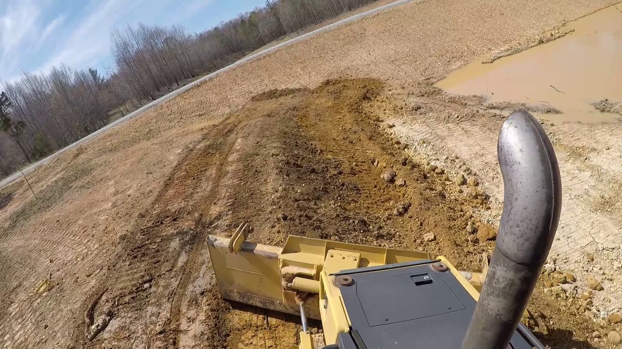 Finish Grading The Big Pond Job