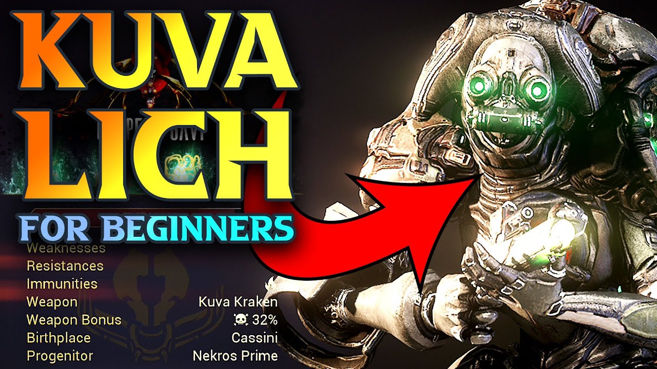 Warframe Kuva Lich Guide For BEGINNERS Guide 2025