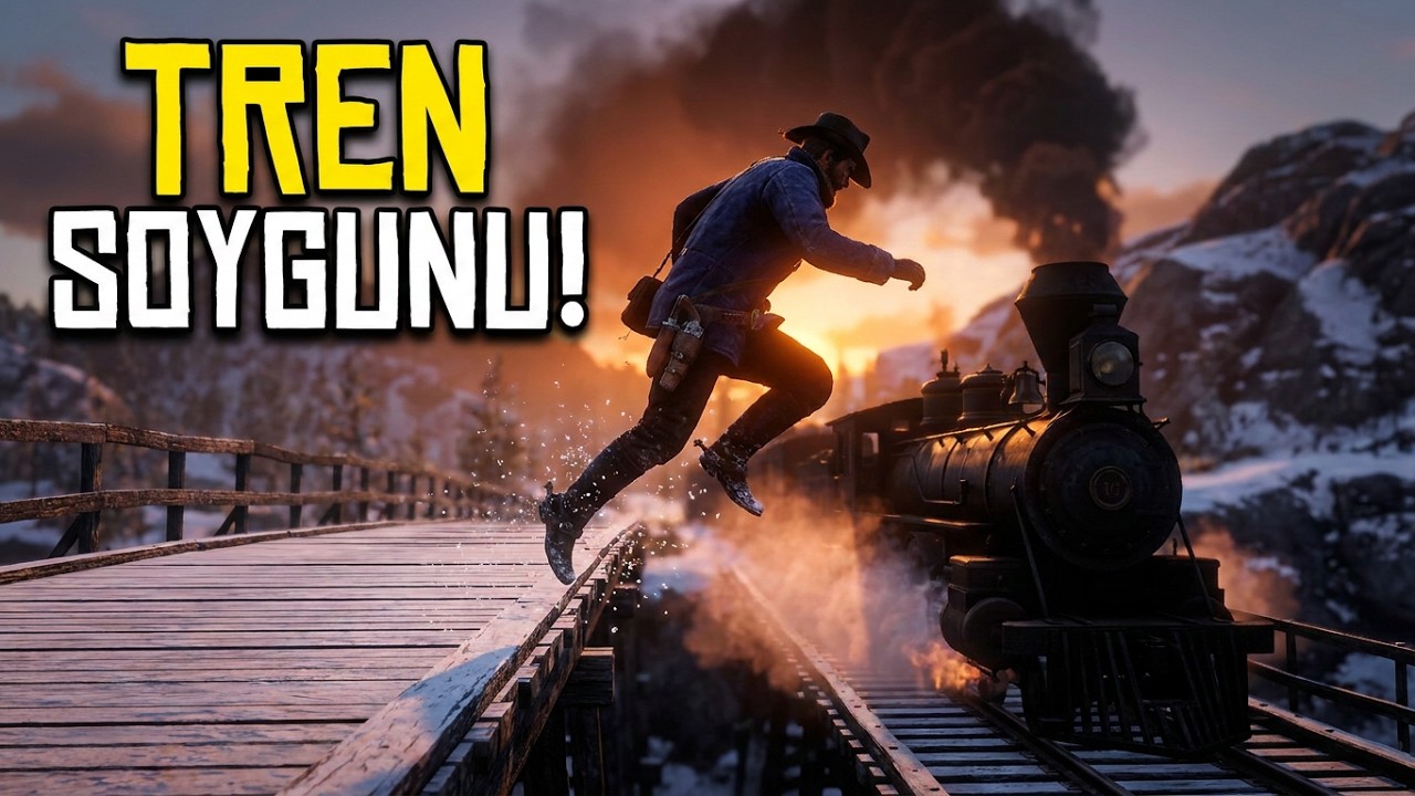RDR2'de Tren Soygununda Neler Oldu!
